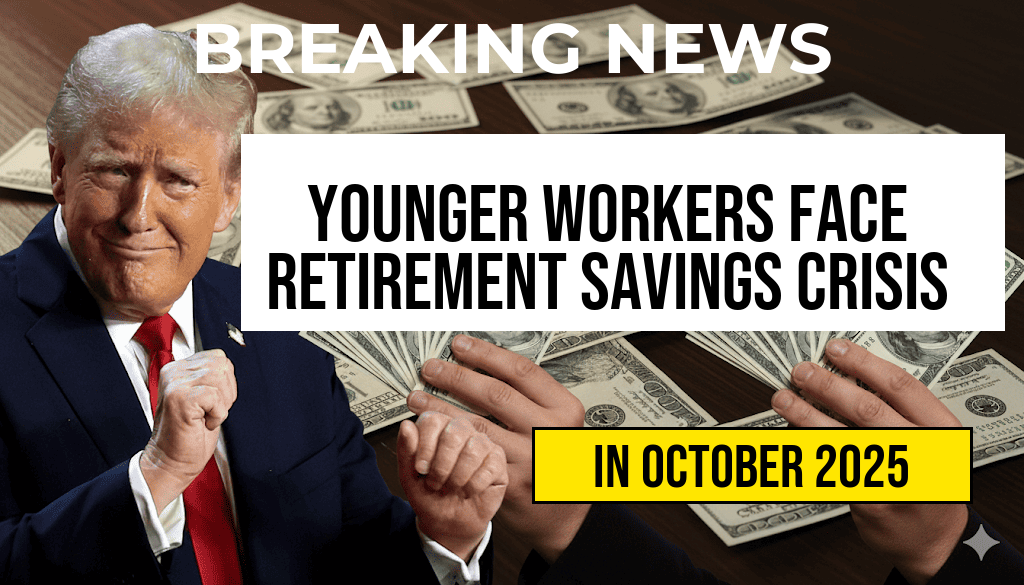 42% of Younger Workers Face Retirement Savings Crisis Amid “Financial Vortex” Leaving Them with Zero Spare Cash.