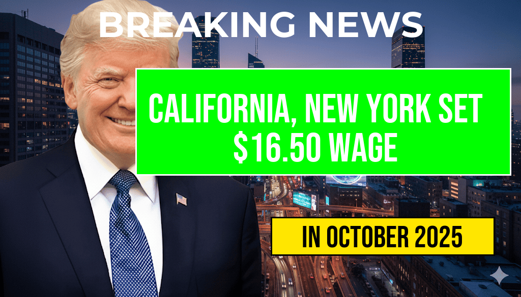 California and New York Prepare to Implement $16.50 Hourly Minimum Wage