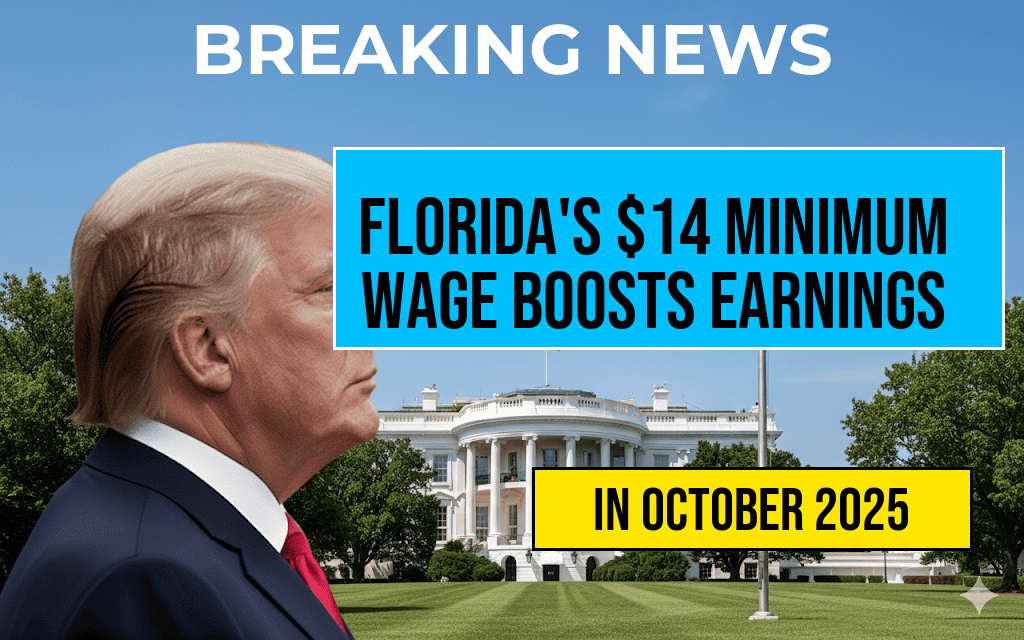Florida’s New $14 Minimum Wage Provides Full-Time Workers with an Additional $2,080 Annually.
